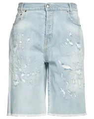 ブシェミ メンズ ボトムス ハーフパンツ・ショーツ BUSCEMI デニムショートパンツ Blue ブルー