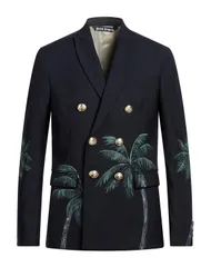 パーム・エンジェルス メンズ アウター ジャケット・ブルゾン PALM ANGELS テーラードジャケット Navy ネイビーのサムネイル