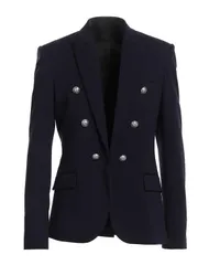 バルマン メンズ アウター ジャケット・ブルゾン BALMAIN テーラードジャケット Midnight Blue ブルーのサムネイル