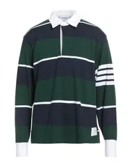 トムブラウン メンズ トップス ポロシャツ THOM BROWNE ポロシャツ Dark Green グリーンのサムネイル
