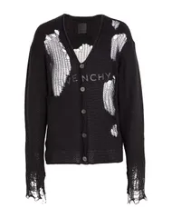 ジバンシー メンズ アウター カーディガン GIVENCHY カーディガン Black ブラックのサムネイル