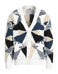ミッソーニ メンズ アウター カーディガン MISSONI カーディガン White ホワイトのサムネイル