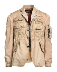 【送料無料】 ディースクエアード メンズ ジャケット・ブルゾン アウター ブルゾン サンド