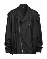 バルマン メンズ アウター ジャケット・ブルゾン BALMAIN ブルゾン Charcoal チャコールのサムネイル