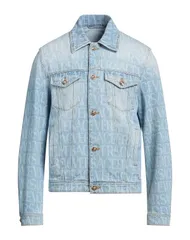 ヴェルサーチ メンズ アウター ジャケット・ブルゾン VERSACE デニムブルゾン Blue ブルーのサムネイル