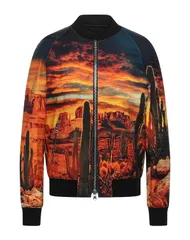 バルマン メンズ アウター ジャケット・ブルゾン BALMAIN ブルゾン Orange オレンジのサムネイル