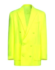 バルマン メンズ アウター ジャケット・ブルゾン BALMAIN テーラードジャケット Yellow イエローのサムネイル