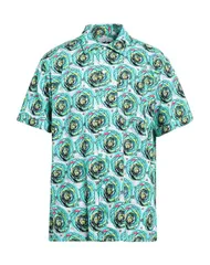 エンジニアードガーメンツ メンズ トップス シャツ ENGINEERED GARMENTS 柄入りシャツ Turquoise Blue ブルー