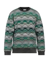 ミッソーニ メンズ アウター パーカー・スウェット MISSONI スウェット Green グリーンのサムネイル
