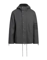 トムブラウン メンズ アウター ジャケット・ブルゾン THOM BROWNE ブルゾン Gray グレーのサムネイル