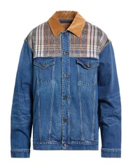 ミッソーニ メンズ アウター ジャケット・ブルゾン MISSONI デニムブルゾン Blue ブルーのサムネイル