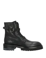 アン ドゥムルメステール メンズ シューズ ブーツ・レインブーツ ANN DEMEULEMEESTER ショートブーツ Black ブラックのサムネイル