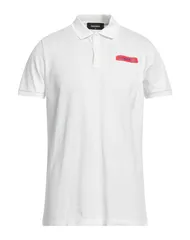 ディースクエアード メンズ トップス ポロシャツ DSQUARED2 ポロシャツ White ホワイトのサムネイル