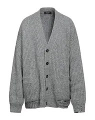 ディースクエアード メンズ アウター カーディガン DSQUARED2 カーディガン Gray グレーのサムネイル