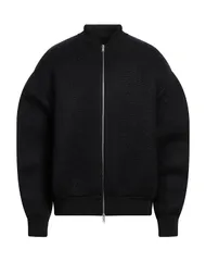 ジル・サンダー メンズ アウター カーディガン JIL SANDER カーディガン Black ブラック