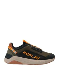 リプレイ メンズ シューズ スニーカー REPLAY スニーカー Military Green グリーンのサムネイル