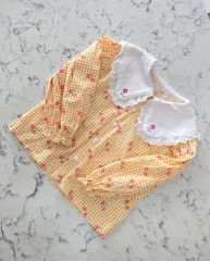 セーラーネック ブラウス 110