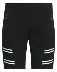ニールバレット メンズ ボトムス ハーフパンツ・ショーツ NEIL BARRETT ショートパンツ＆バミューダパンツ Black ブラックのサムネイル