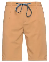 ダニエレ アレッサンドリー二 メンズ ボトムス ハーフパンツ・ショーツ DANIELE ALESSANDRINI HOMME ショートパンツ＆バミューダパンツ Camel キャメルのサムネイル