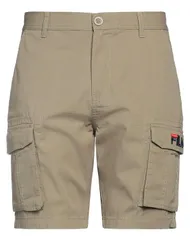 フィラ メンズ ボトムス ハーフパンツ・ショーツ FILA ショートパンツ＆バミューダパンツ Khaki カーキのサムネイル