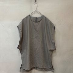 ☆送料無料 美品 ゴーシュ 薄手コットン半袖ブラウス ギンガムチェック 