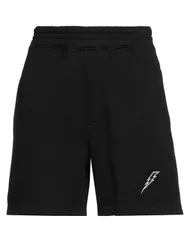 ニールバレット メンズ ボトムス ハーフパンツ・ショーツ NEIL BARRETT ショートパンツ＆バミューダパンツ Black ブラックのサムネイル