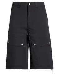 オーエーエムシー メンズ ボトムス ハーフパンツ・ショーツ OAMC ショートパンツ＆バミューダパンツ Black ブラックのサムネイル