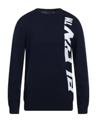 フィリッププレイン メンズ トップス シャツ PHILIPPLEIN プルオーバー Midnight Blue ブルーのサムネイル