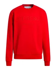 アイスバーグ メンズ アウター パーカー・スウェット ICEBERG スウェット Red レッドのサムネイル