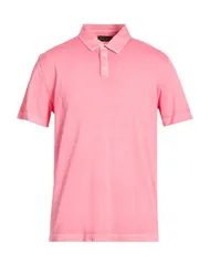 ロベルトコリーナ メンズ トップス ポロシャツ ROBERTO COLLINA ポロシャツ Pink ピンクのサムネイル