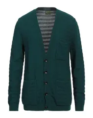 ラルディーニ メンズ アウター カーディガン LARDINI カーディガン Deep Teal ティールのサムネイル