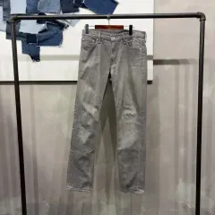 (30インチ) リーバイス 511 カジュアル ヴィンテージ ストレッチ グレーデニム ブラックデニム