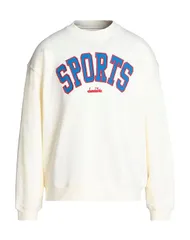 ディアドラ メンズ アウター パーカー・スウェット DIADORA スウェットシャツ Ivory アイボリーのサムネイル