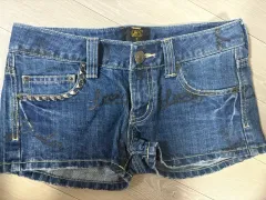 ゴーストオブハーレム ghost of harlem 日本 ヴィンテージ デニムハーフパンツ