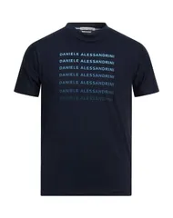 ダニエレ アレッサンドリー二 メンズ トップス Tシャツ DANIELE ALESSANDRINI Ｔシャツ Midnight Blue ブルーのサムネイル