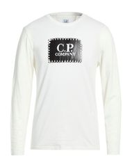 C.P. カンパニーボックスロゴロングスリーブ Tシャツ - メルカリ