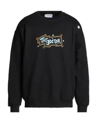 エディター メンズ アウター パーカー・スウェット THEDITOR スウェット Black ブラックのサムネイル