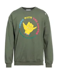 エディター メンズ アウター パーカー・スウェット THEDITOR スウェット Military Green グリーンのサムネイル