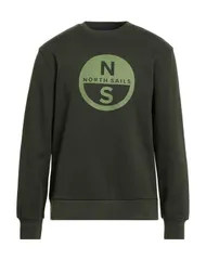 ノースセール メンズ アウター パーカー・スウェット NORTH SAILS スウェット Dark Green グリーン