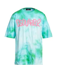 ディースクエアード メンズ トップス Tシャツ DSQUARED2 Ｔシャツ Green グリーン