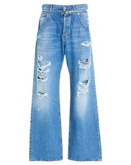 バルマン メンズ ボトムス デニムパンツ BALMAIN ジーンズ Blue ブルー