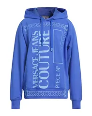 ヴェルサーチ メンズ アウター パーカー・スウェット VERSACE JEANS COUTURE パーカー Bright Blue ブルーのサムネイル