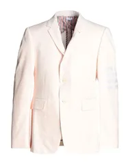 トムブラウン メンズ アウター ジャケット・ブルゾン THOM BROWNE テーラードジャケット Pale Pink ピンクのサムネイル