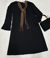 UNTITLED　アンタイトル  ワンピ　2  黒　ブラック