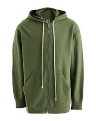 リックオウエンス メンズ アウター カーディガン RICK OWENS カーディガン Military Green グリーンのサムネイル