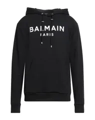 バルマン メンズ アウター パーカー・スウェット BALMAIN スウェット Black ブラックのサムネイル