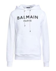 バルマン メンズ アウター パーカー・スウェット BALMAIN スウェット White ホワイト