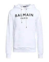 バルマン メンズ アウター パーカー・スウェット BALMAIN スウェット White ホワイトのサムネイル