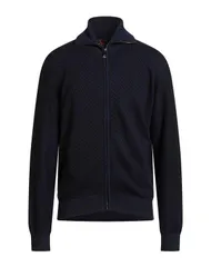 ミッソーニ メンズ アウター カーディガン MISSONI カーディガン Navy ネイビーのサムネイル