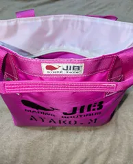 JIB ジップ付きトートバック　ピンクのサムネイル